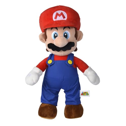 Simba 109231013 - Super Mario Plüschfigur, 50cm, Nintendo, Plüschspielzeug, ab den ersten Lebensmonaten Simba 109231013 - Super Mario Plüschfigur, 50cm, Nintendo, Plüschspielzeug, ab den ersten Lebensmonaten von Simba