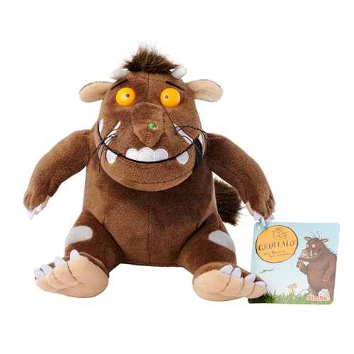 SIMBA 109293105 Der Grüffelo, 25cm Plüschtier, ab den ersten Lebensmonaten geeignet, Braun von Simba