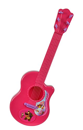 Simba 109306623 - Mascha und der Bär Gitarre pink von Simba