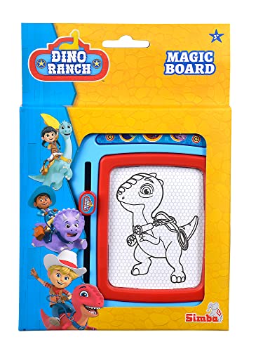 Dino Ranch Magnet Maltafel, 16x13cm, ab 3 Jahre von Simba