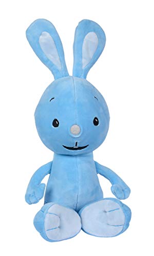 Simba 109461014 - KiKANiNCHEN Plüschfigur, 35cm, das lustige KIKA Maskottchen aus kuschelweichem Plüsch, ab den ersten Lebensmonaten, Blau von Simba