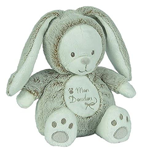 Simba 6305793849 - Nicotoy Baby Plüschtier Hase Laline 20cm grau von Simba