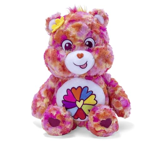 Simba - Glücksbärchi Flower Power Kuscheltier 35cm – Kuschelweiches Plüschtier –Für Kinder und Erwachsene – Niedliches Geschenk – Original Sammlerstück – weiches Stofftier für Mädchen und Jungen Simba - Glücksbärchi Flower Power Kuscheltier 35cm – Kuschelweiches Plüschtier –Für Kinder und Erwachsene – Niedliches Geschenk – Original Sammlerstück – weiches Stofftier für Mädchen und Jungen von Simba