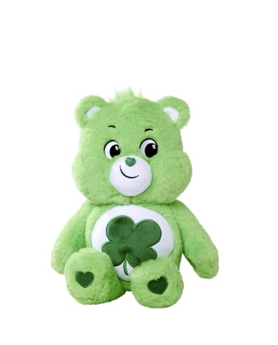 Simba 6305878003 - Glücksbärchi, Glücksbärchi, 35cm, Care Bears Plüschfigur, grün von Simba