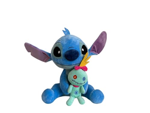 Simba 6315870038NPB Disney Lilo und Stitch, 50cm Plüschfigur mit Scrump, ab den ersten Lebensmonaten geeignet von Simba