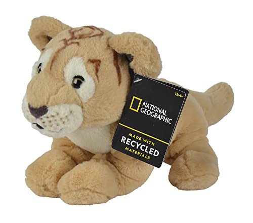 Simba 6315870105 - Disney National Geographic Löwe, 25cm Plüschtier, für Kinder ab den ersten Lebensmonaten geeignet von Simba