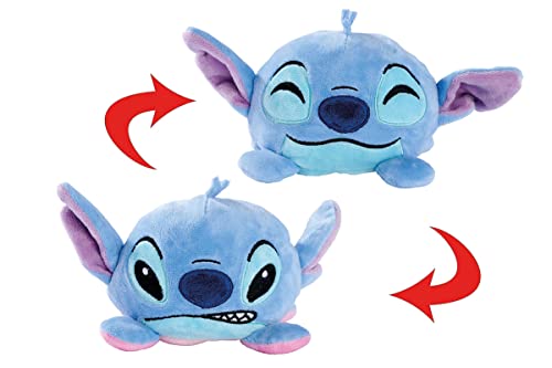 Simba 6315870316 - Disney Lilo und Stitch, Wendeplüschtier, 8cm, 2 Gesichter, für Kinder ab den ersten Lebensmonaten geeignet von Simba