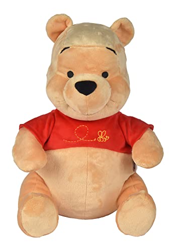 Disney Winnie the Puuh, 45cm Plüschtier, Pooh Bär, ab den ersten Lebensmonaten, Rot von Simba