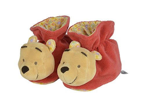 Simba 6315873654 - Disney Winnie The Puuh Plüsch Rasselschuhe von Simba