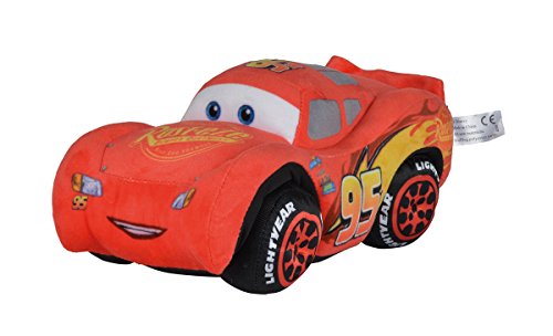 Simba 6315874641 - Disney Cars 3, Plüschauto, McQueen, 25 cm von Simba