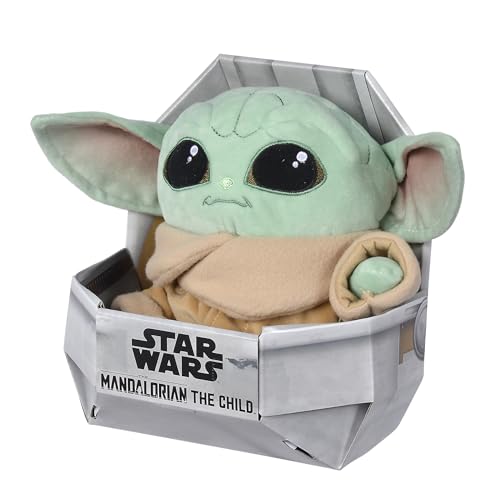 Simba 6315875779 - Disney Mandalorian, The Child, Baby Yoda, 25cm Plüschfigur, Sammler-Edition von Simba