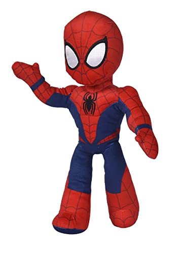 Simba 6315875791 - Disney Marvel Spiderman Poseable 25cm Plüschfigur, für Kinder ab den ersten Lebensmonaten geeignet von Simba