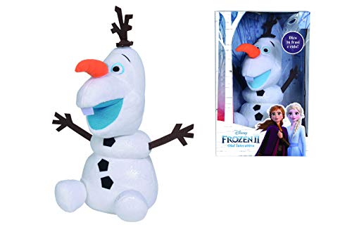 Simba 6315876938009 Disney Frozen Olaf Interaktiv 30 cm + 3 Jahre von Simba