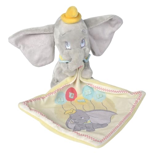 Simba 6315876963 - Disney Dumbo Schmusetuch, Babyspielzeug, Schnuffeltuch, Trösterchen von Simba