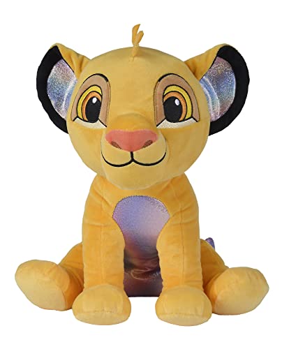 Disney 100 Jahre Party, Simba, 35cm Plüschtier, Jubiläumsartikel, Plüschfigur ab den ersten Lebensmonaten von Simba