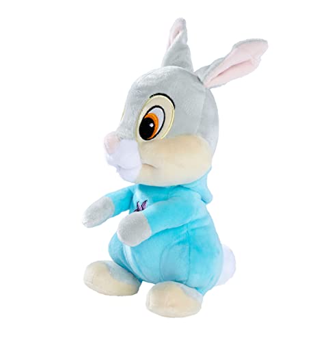 Simba 6315877669 - Disney Cheeky Romper, Klopfer, 25cm Plüschtier, Kuscheltier für Kinder ab den ersten Lebensmonaten geeignet, Blue von Simba