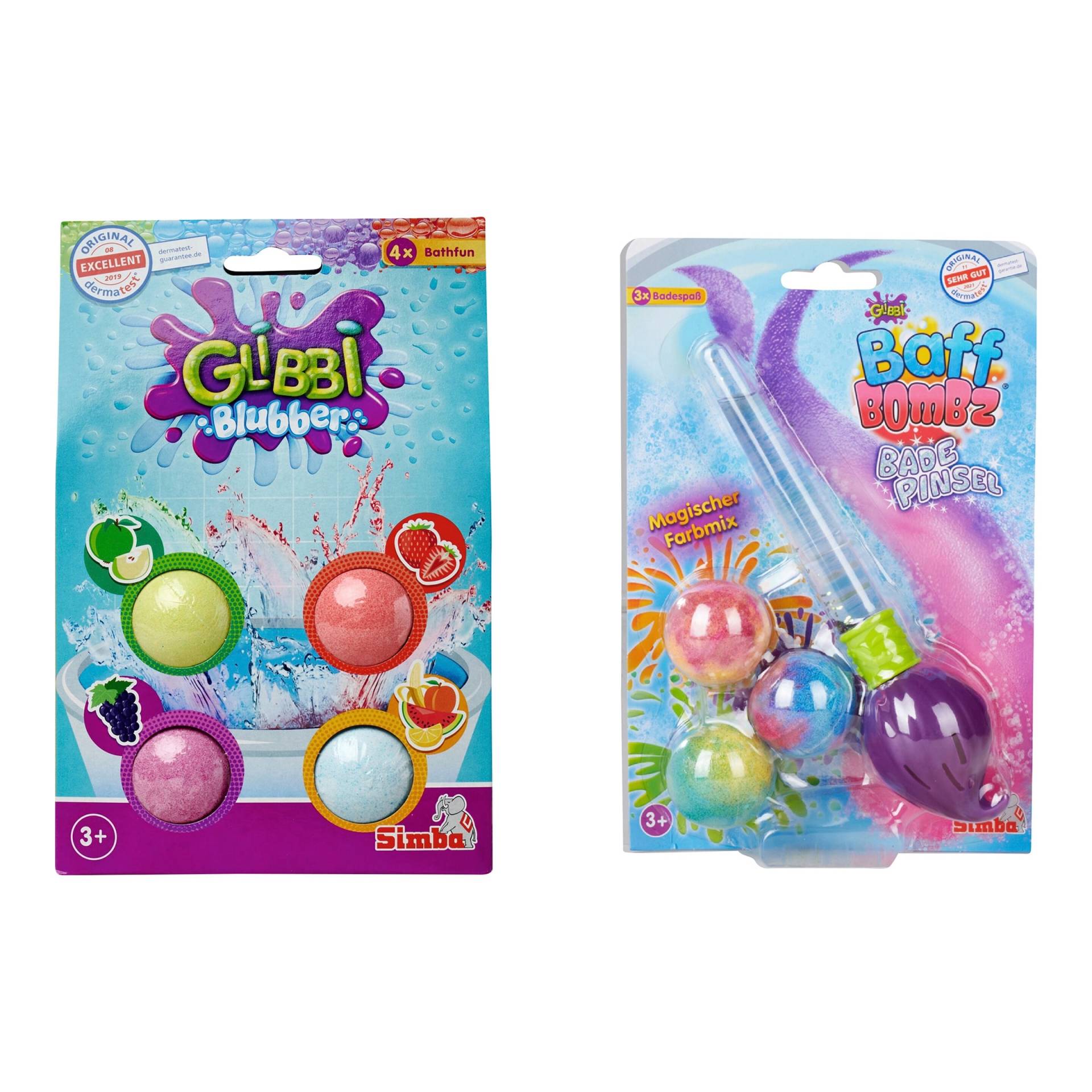 Simba Badekugeln & Pinsel Glibbi Baff Bombz Simba Badekugeln & Pinsel Glibbi Baff Bombz von Simba