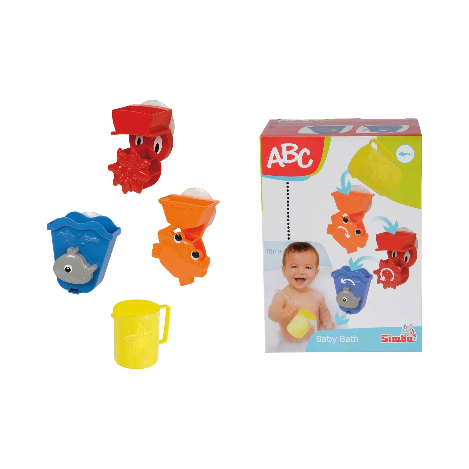 Simba Badespielzeug ABC Badespielset von Simba