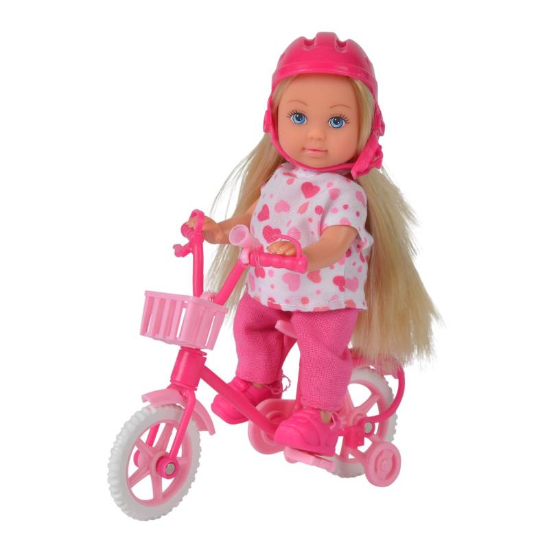 Simba Evi Love My First Bike Fuchsia Puppe von Simba