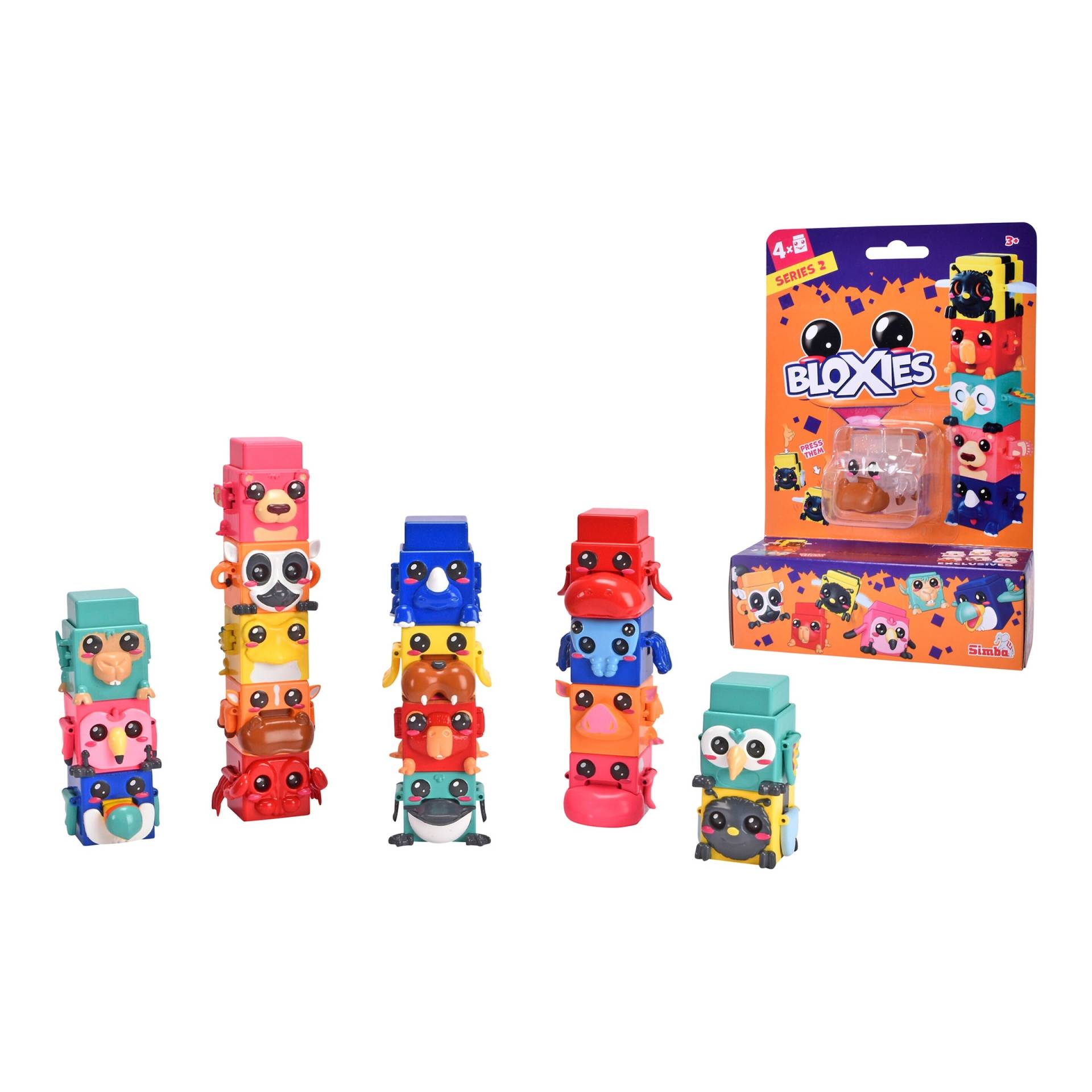 Simba Stapel Spielfiguren Bloxies II Simba Stapel Spielfiguren Bloxies II von Simba