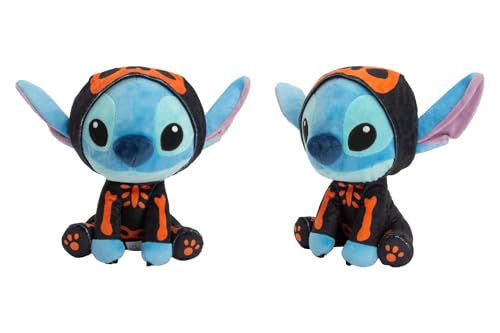 Simba Stitch Plüschfigur, Skelett, 25 cm, Disney-Lizenz, 100% Original, geeignet für alle Altersgruppen (6315870621) von Simba