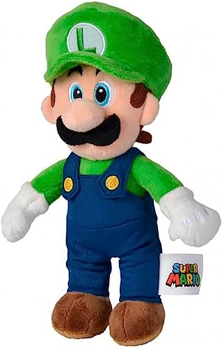 Simba Toys Luigi Plüschtier, geeignet ab den ersten Monaten, 20 cm von Simba