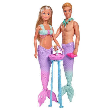 Simba Toys Steffi Love - Mermaid Family von Simba