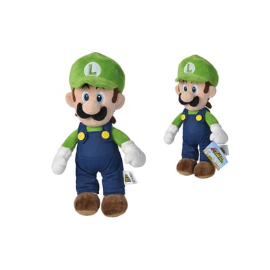 Simba Toys Super Mario Luigi Plüsch, 30cm von Simba