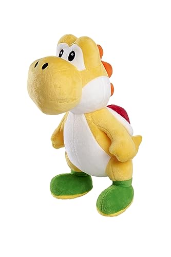 Simba 109231539ONL - Super Mario Plüsch Yoshi in gelb, 20cm Plüschfigur, ab den ersten Lebensmonaten geeignet von Simba