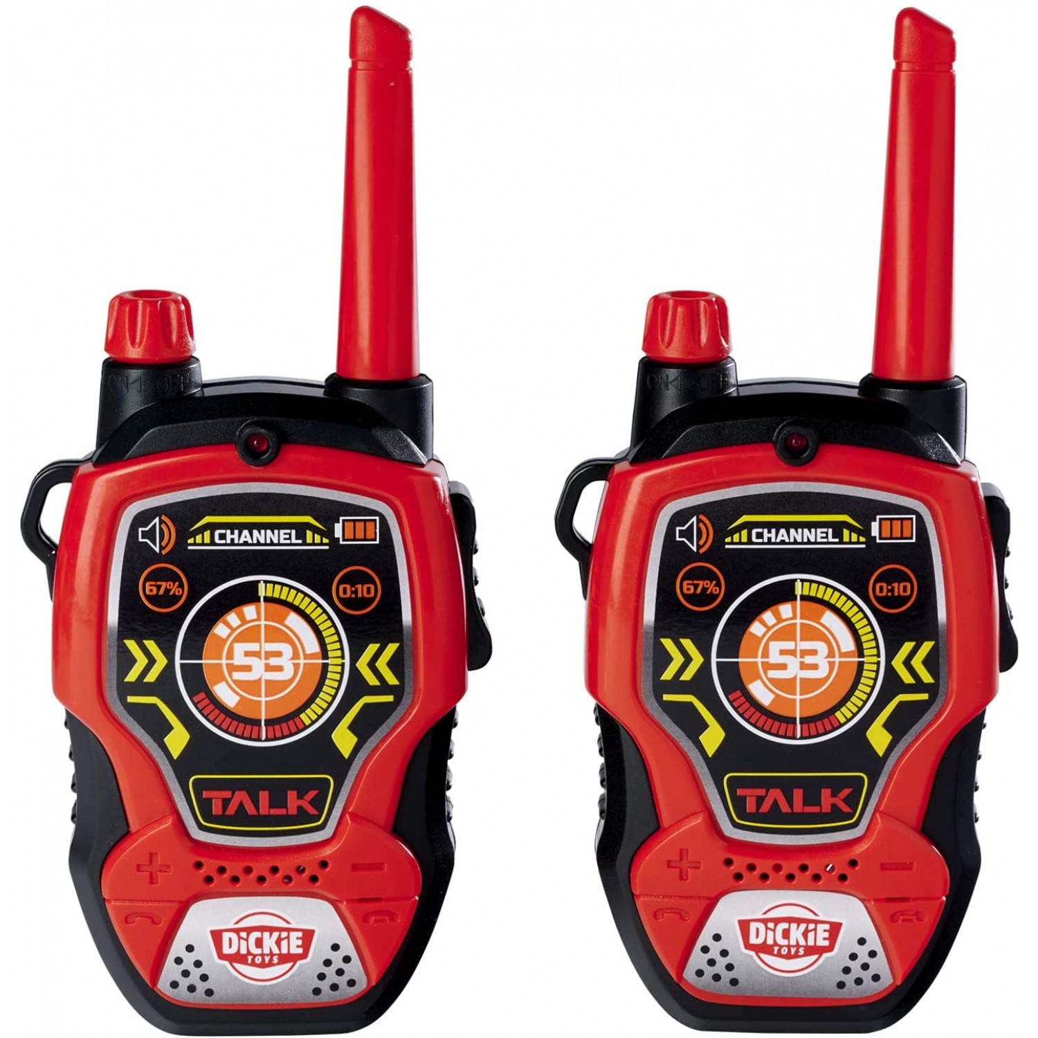 Walkie Talkie Dickie von Simba Outdoor 100 mt Rot Schwarz von Simba