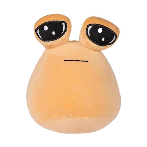 Pou Plush, Pou Kuscheltier, 8,6 Zoll Pou Plüshies, My Pet Alien Pou Plüshies Kinder, Cartoon Anime Stofftier, Geburtstag Weihnachten Wahl für Jungen Mädchen Fans (Modell 1) von Simllyda