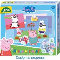 Lena - Klebe mit mir Peppa Pig, Faltschachtel von Simm Marketing