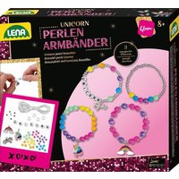 Lena - Perlen Armbänder Unicorn, Faltschachtel von Simm Spielwaren