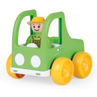 LENA® 01573 - My First Racers Pickup, Spielzeugtruck mit beweglicher Spielfigur, LKW von Simm Spielwaren