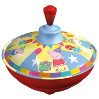 LENA® 52453 - Peppa Pig Brummkreisel, 13 cm, für Kinder ab 18 Monaten von Simm