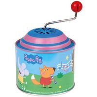 LENA® 52772 - Peppa Pig Musikdrehdose, 7,5 cm, für Kinder ab 18 Monaten von Simm