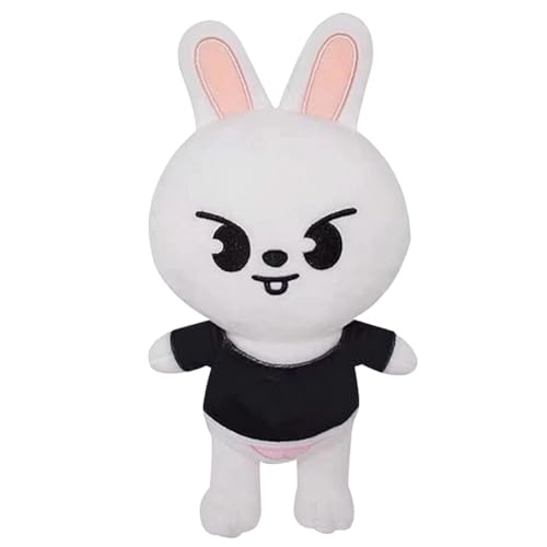 Stray-K Plush Toy, Stray Kuscheltier Kawaii SKZ Starry Eyes 3D Plüsch-Überwurfkisse PP Baumwollfüller Kinderspielzeug for Cuddly Toy Lovers Children's Toy Gift Filled - 20cm von Simmpu