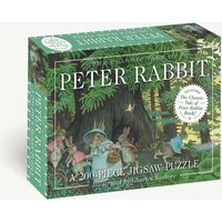 The Classic Tale of Peter Rabbit 200-Piece Jigsaw Puzzle and Book von Simon & Schuster N.Y.