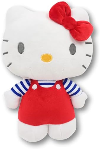 Hello Kitty Offizieller Plüsch, 30 cm groß, stehend, rot, perfekt für Sammler-Fans, Geschenke, Plüsch, Mädchen-Geschenke von Simply Toys