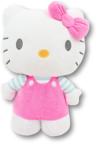 Hello Kitty Offizielles Plüsch, 40 cm großes stehendes rosa Kleid, perfekt für Sammler-Fans, Geschenke, Plüsch, Mädchen-Geschenke von Simply Toys