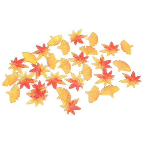 30stk Mini Herbstblätter zum Basteln, Inklusive 15 Acryl Ahornblatt Charms und 15 Acryl Ginkgoblatt Charms für Herbstketten Armbänder Ohrringe Schmuck und Schlüsselanhänger zum Basteln 30stk Mini Herbstblätter zum Basteln, Inklusive 15 Acryl Ahornblatt Charms und 15 Acryl Ginkgoblatt Charms für Herbstketten Armbänder Ohrringe Schmuck und Schlüsselanhänger zum Basteln von Sinbana