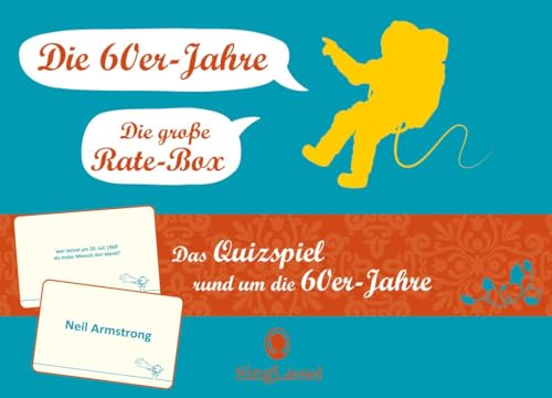 Das 60er-Jahre-Quiz. Das große Quiz-Spiel für Senioren rund um die 60er Jahre. Spiele-Box mit 100 Karten: SingLiesel Spiele für Senioren. Die schönsten Spiele für Senioren. Auch mit Demenz. von SingLiesel