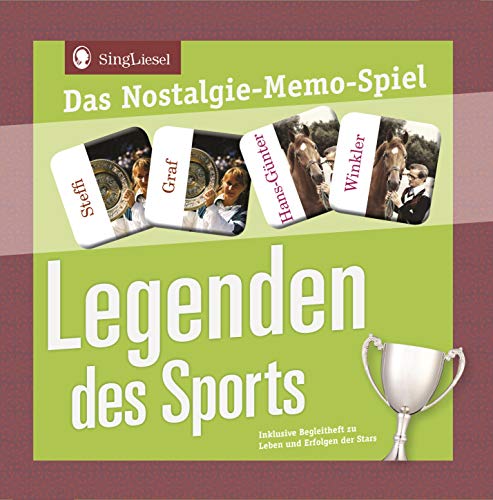 Legenden des Sports - Das Memo-Spiel für Senioren: Das Nostalgie-Memo-Spiel für Senioren Legenden des Sports - Das Memo-Spiel für Senioren: Das Nostalgie-Memo-Spiel für Senioren von SingLiesel