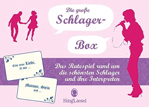 Das Schlager-Quiz. Bekannte Schlager-Titel erkennen und ergänzen. Das große Quiz-Spiel für Senioren. Rätsel-Spaß, Beschäftigung und ideales Gedächtnistraining für Senioren. Auch bei Demenz. von SingLiesel