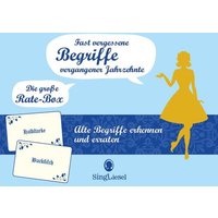 Fast vergessene Begriffe. Das große Quiz-Spiel für Senioren. Das Spiel für Senioren rund um Begriffe aus früheren Tagen. Spiele-Box mit 100 Karten Fast vergessene Begriffe. Das große Quiz-Spiel für Senioren. Das Spiel für Senioren rund um Begriffe aus früheren Tagen. Spiele-Box mit 100 Karten von Singliesel GmbH