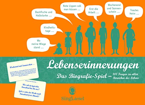 Lebenserinnerungen – Das Spiel, das Erinnerungen weckt und Generationen zusammenbringt von SingLiesel