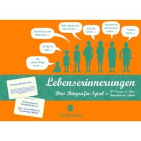 Lebenserinnerungen: Das Erinnerungsspiel. Ein heiter-besinnlich-vergnügliche Kartenspiel mit 100 Fragen zu allen Abschnitten des Lebens. Eine liebevolle Geschenkidee. Nicht nur für Senioren. Lebenserinnerungen: Das Erinnerungsspiel. Ein heiter-besinnlich-vergnügliche Kartenspiel mit 100 Fragen zu allen Abschnitten des Lebens. Eine liebevolle Geschenkidee. Nicht nur für Senioren. von Singliesel GmbH