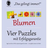 Das 'Gelingt-immer'-Puzzle Blumen. Das Puzzle-Spiel für Senioren mit Demenz von Singliesel