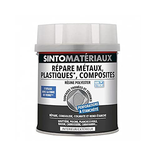 SINTO Repariert Metalle, Kunststoffe, Verbundwerkstoffe, 1 kg – ideal zum Reparieren, Konsolidieren, Abdichten und Abdichten von Sinto