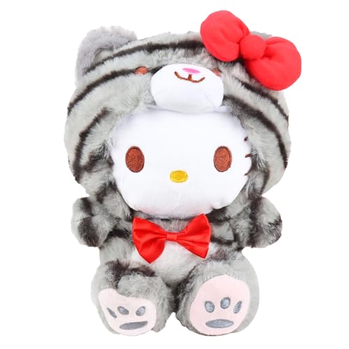 Hello Kitty Plüschtier Kuscheltier, Hello Kitty Plush, 20cm Cat Plushie Kawaii Plüschtiere für Mädchen Geburtstagsgeschenk von Sinwind